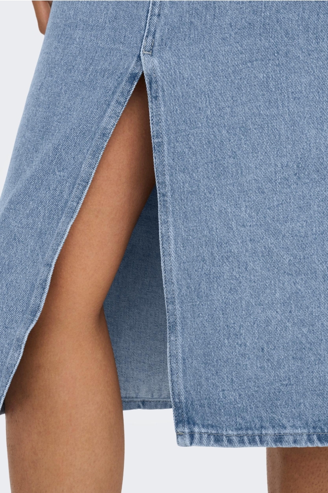 ONLBIANCA MIDI SKIRT DNM REA NOOS 15319268 LIGHT BLUE DENIM